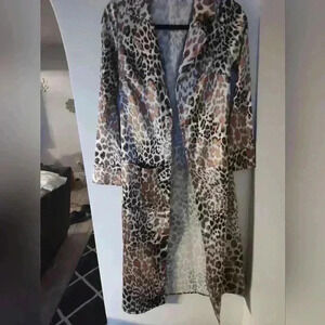 L' Acndemie animal print duster Size S (24) Mob Wife
